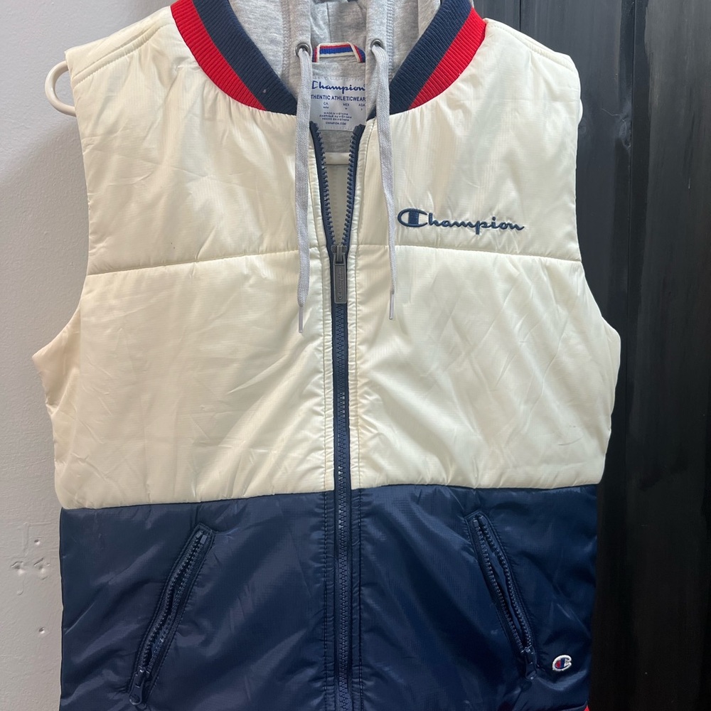Champion Gray and Navy Athletic Vest